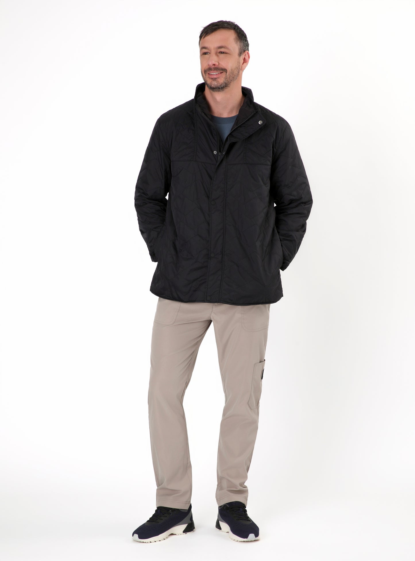 Parka hombre Peumo negra