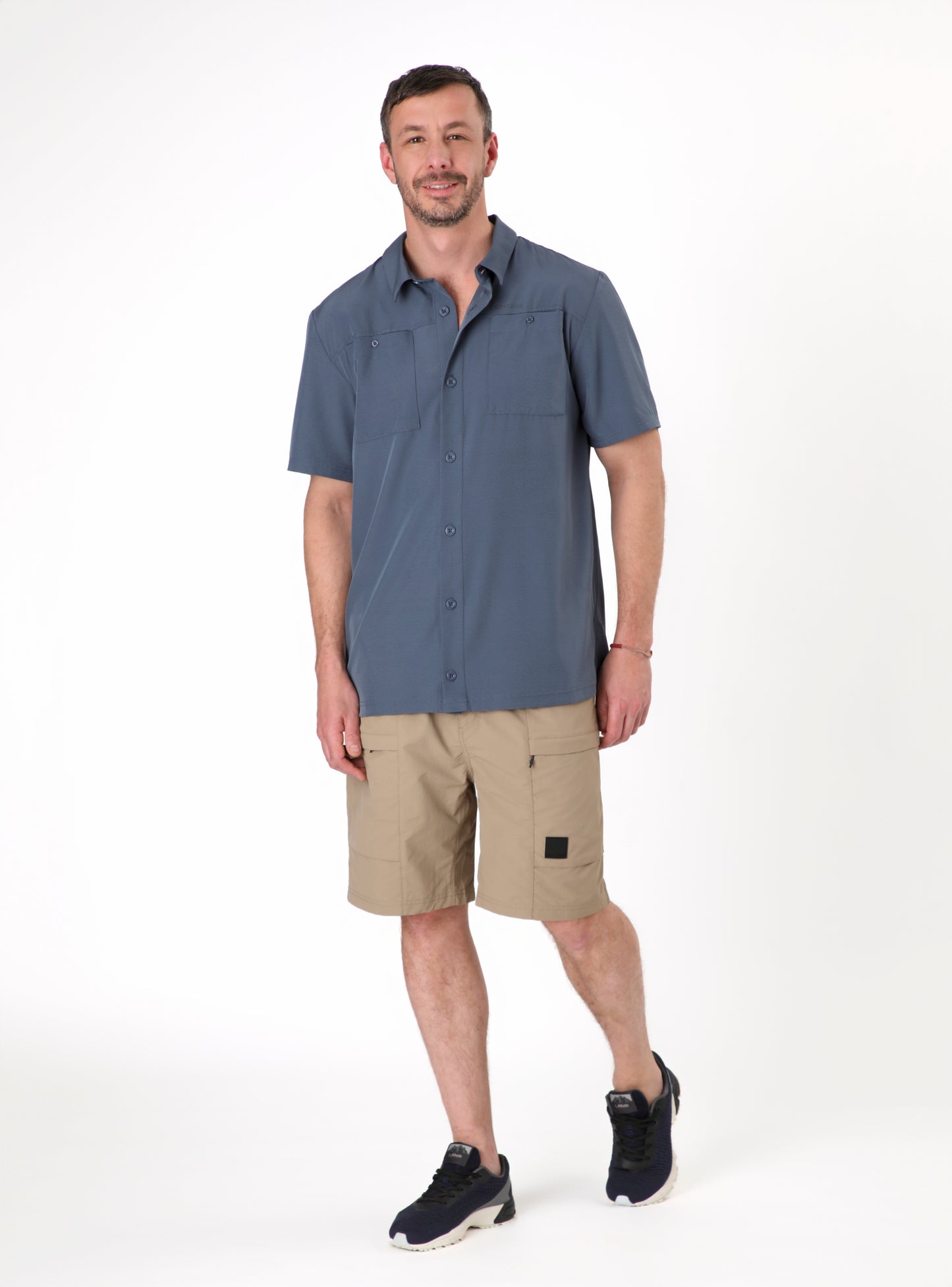 Camisa hombre Lenga azul