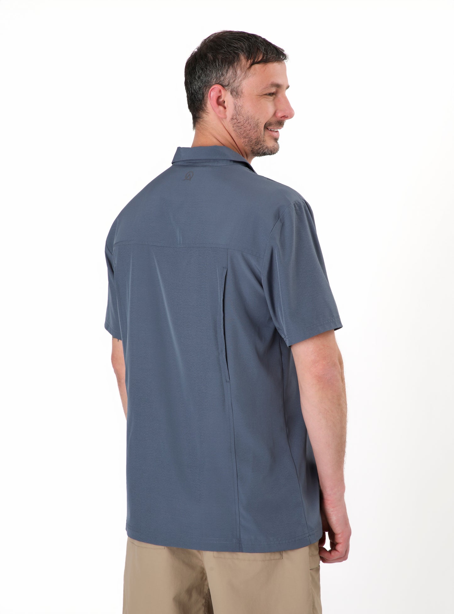Camisa hombre Lenga azul