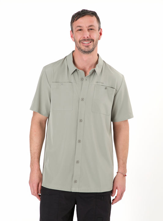 Camisa hombre Lenga verde