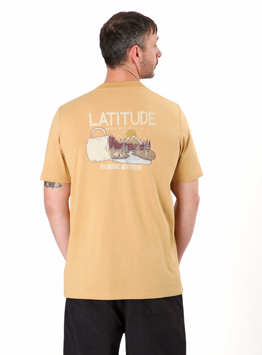 Polera hombre Raulí amarilla