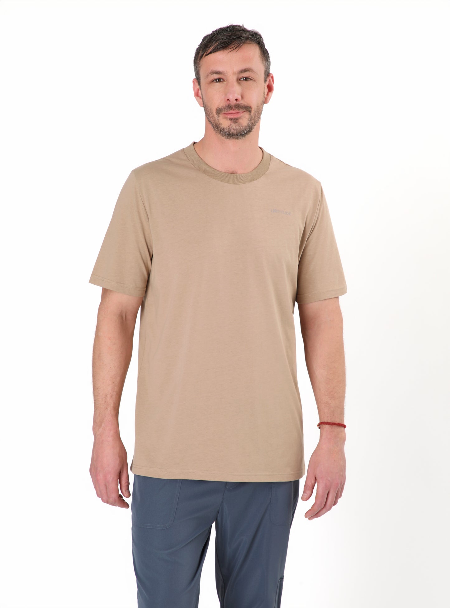 Polera hombre Raulí café claro