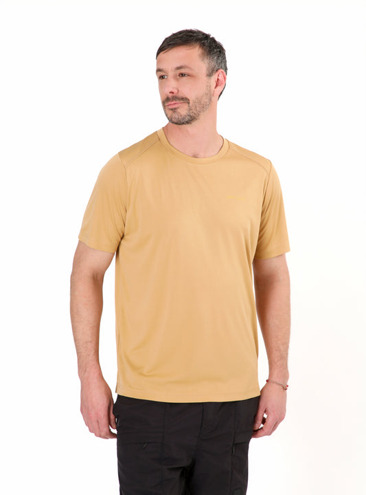 Polera hombre Arrayán amarilla