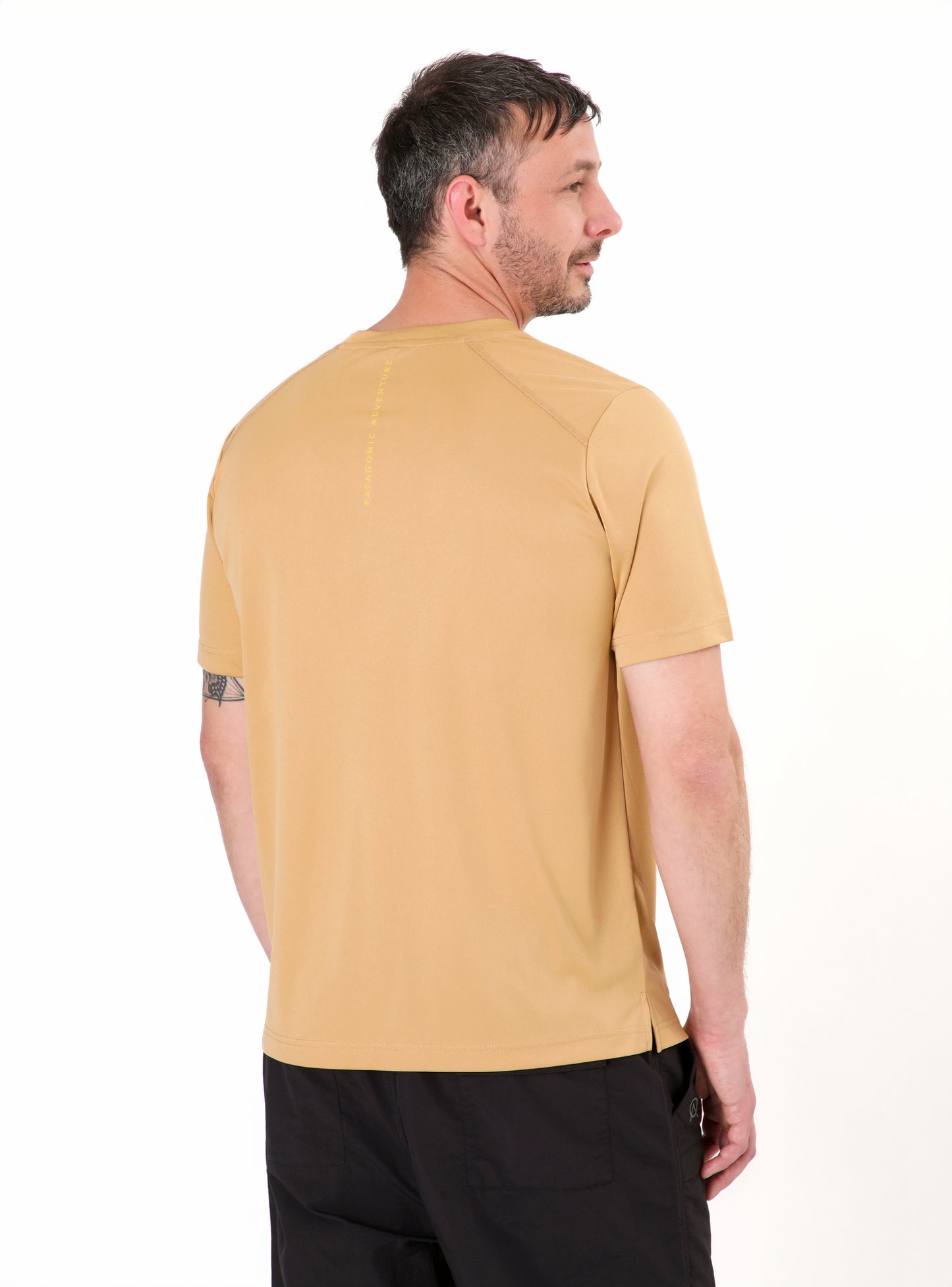 Polera hombre Arrayán amarilla