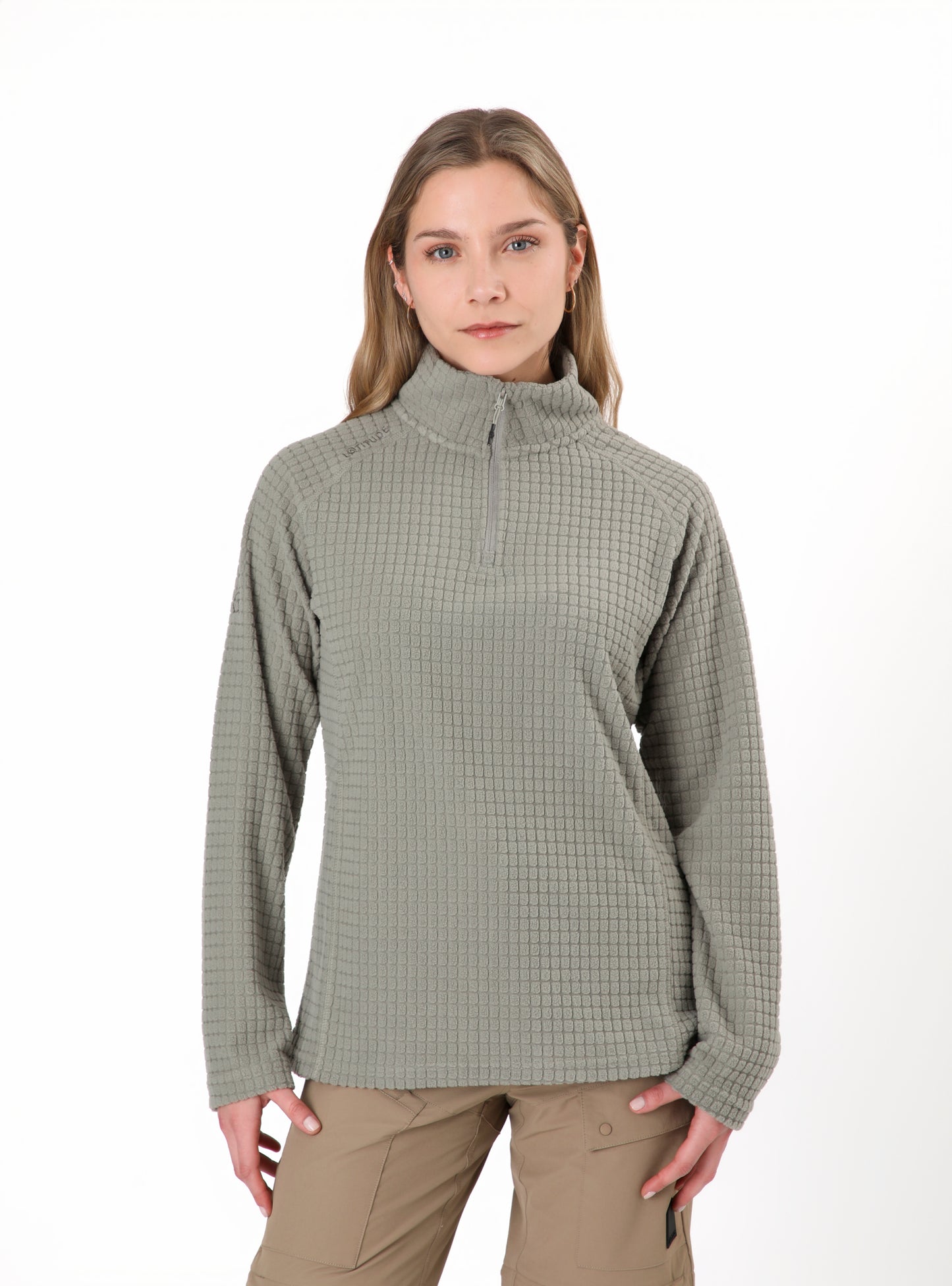 Polar mujer Queule verde