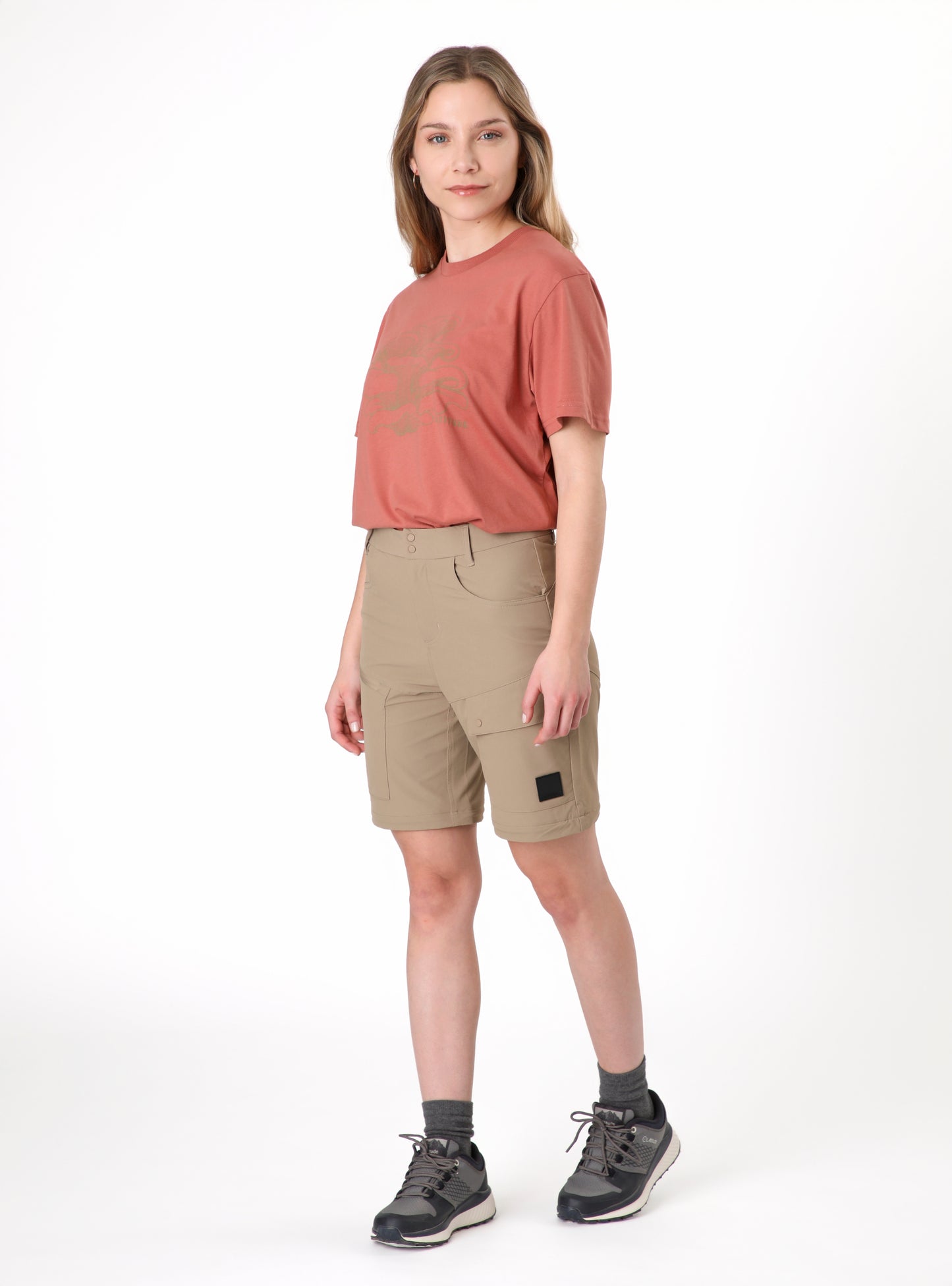 Pantalón mujer Canelo café claro