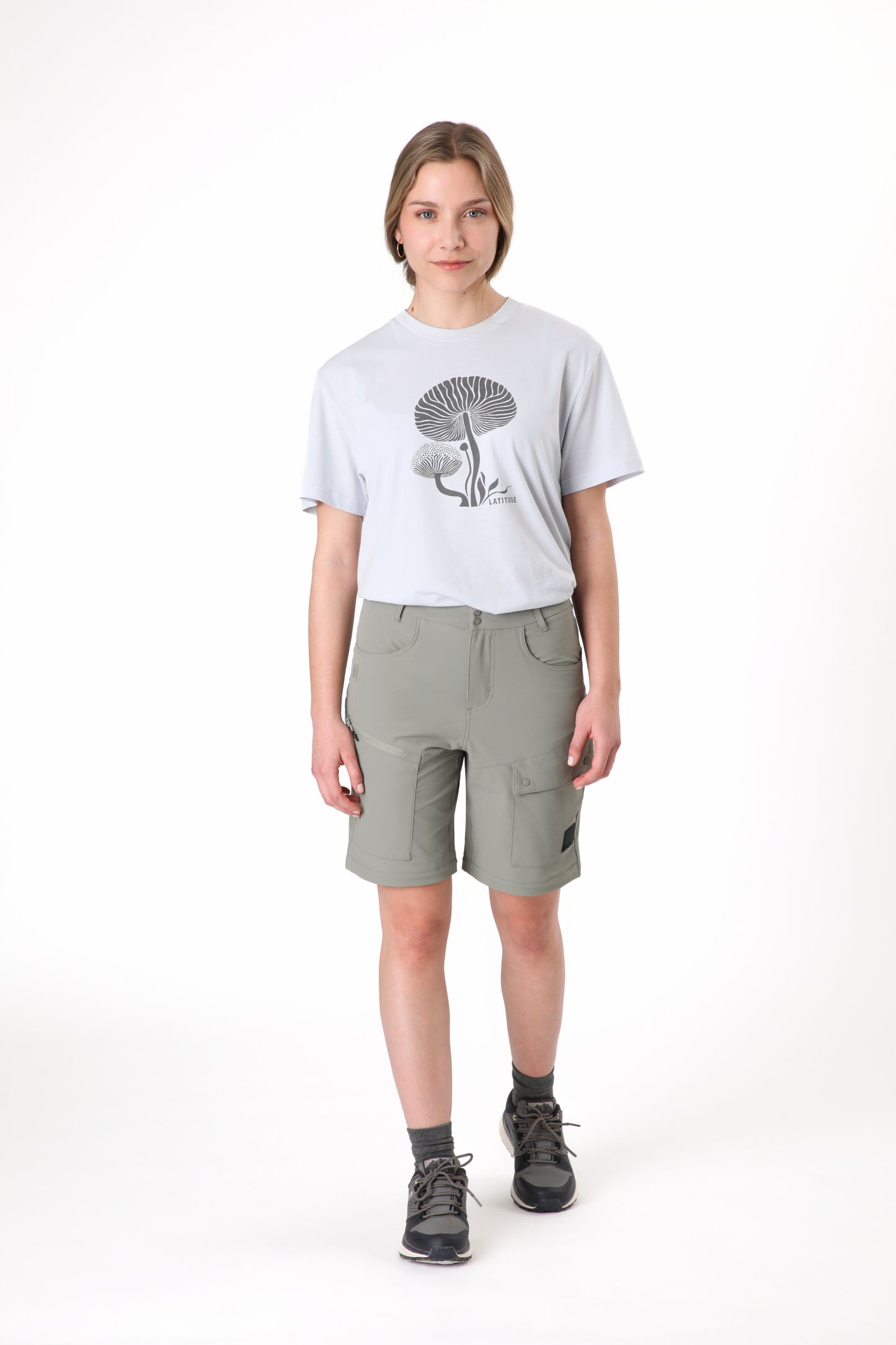 Pantalón mujer Canelo verde