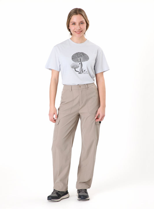 Pantalón mujer Avellano chileno café claro