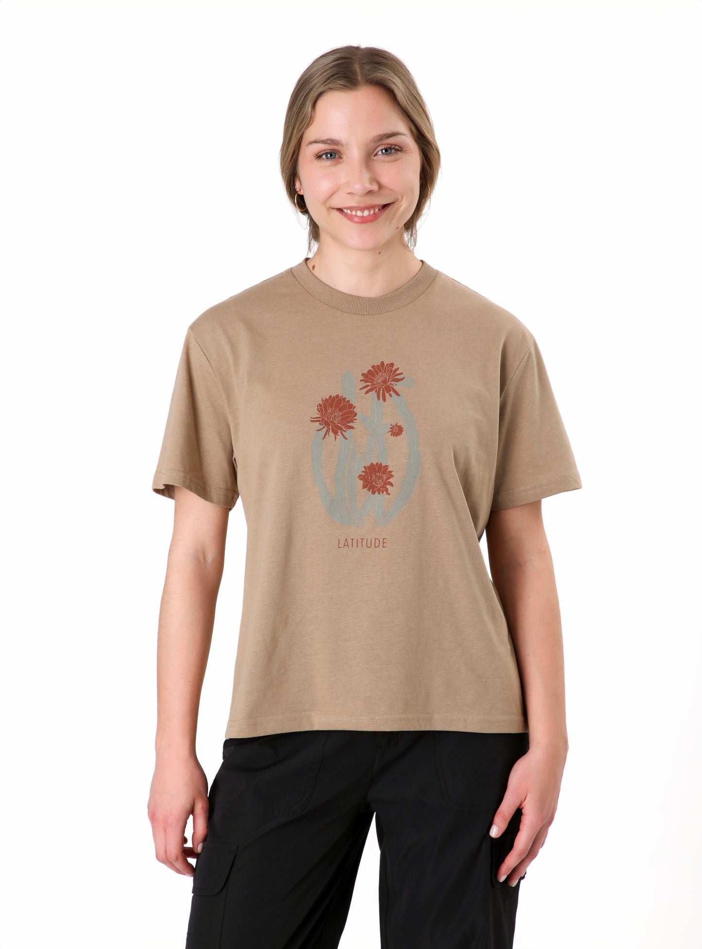 Polera mujer Roble café claro