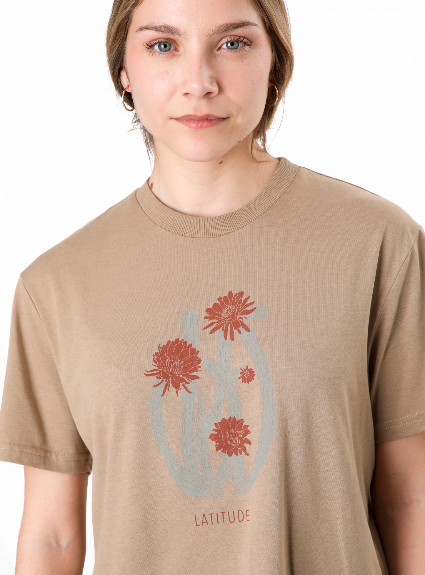 Polera mujer Roble café claro