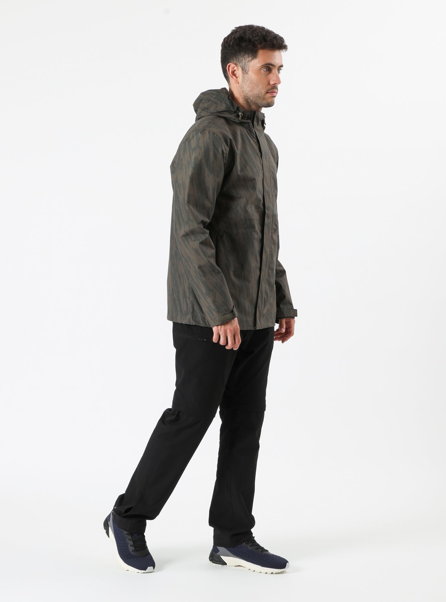 Chaqueta Impermeable Hombre Blossom Verde Olivo