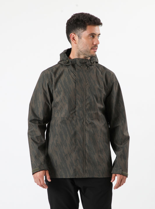 Chaqueta Impermeable Hombre Blossom Verde Olivo