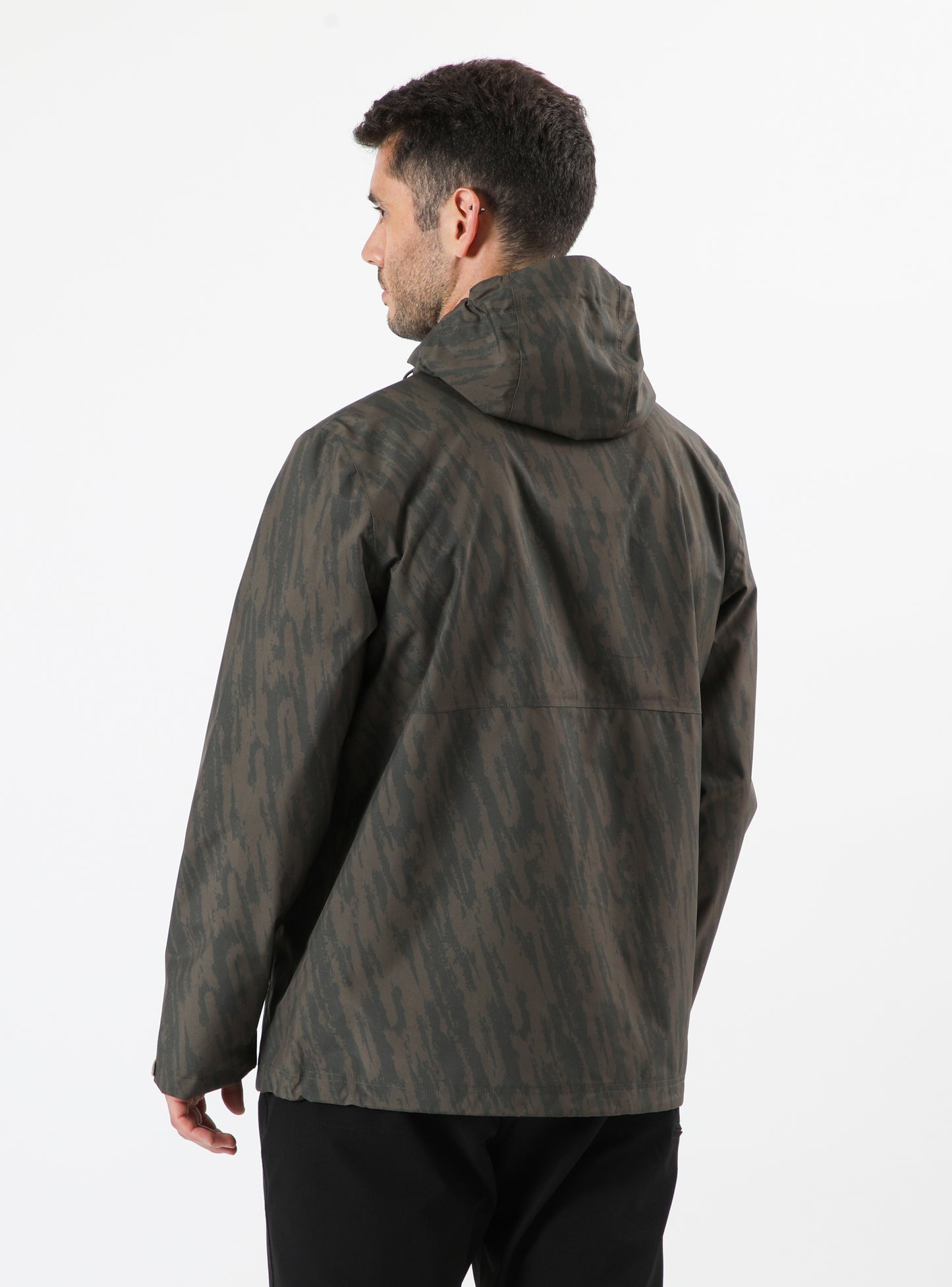 Chaqueta Impermeable Hombre Blossom Verde Olivo