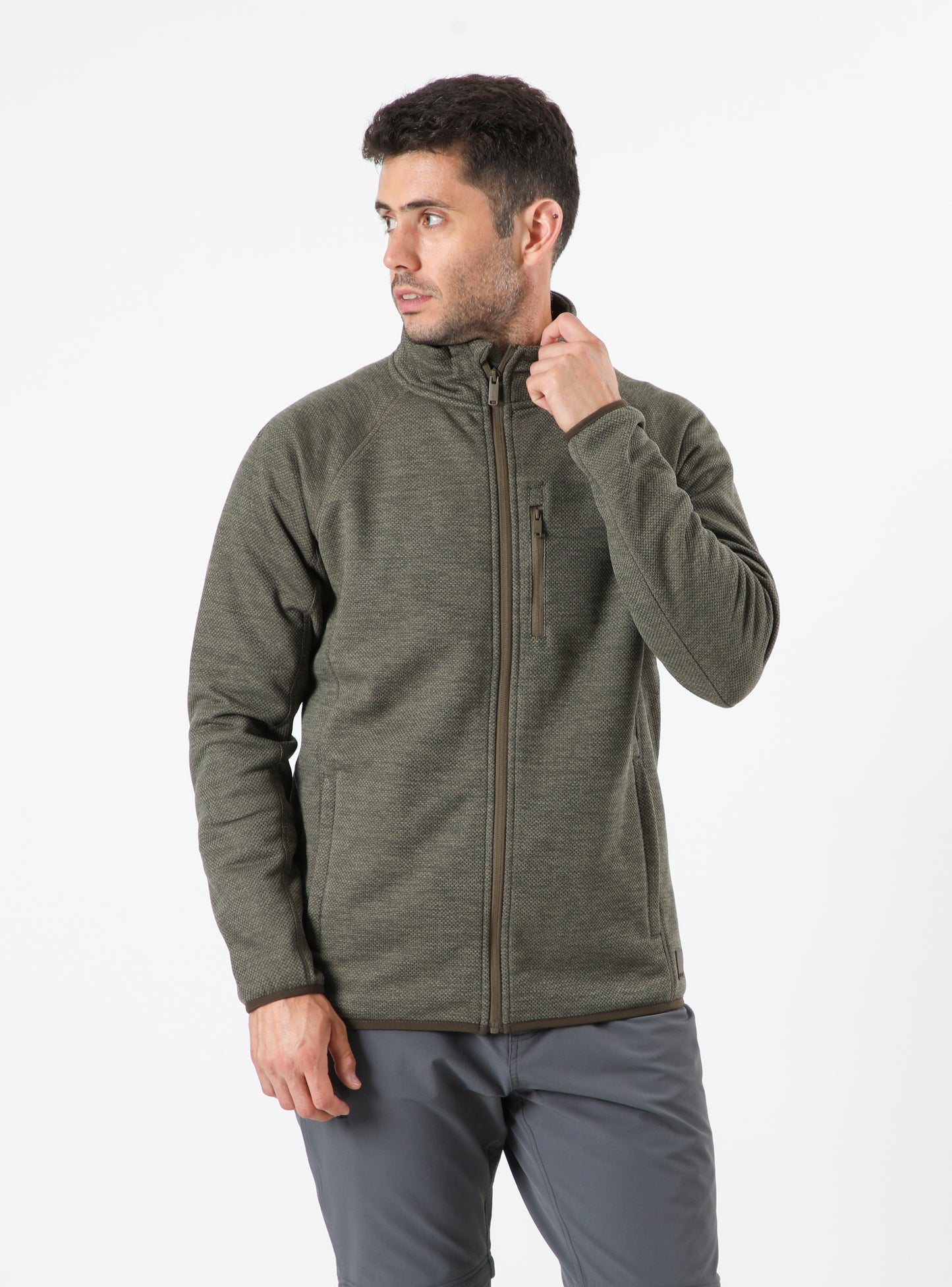 Polar hombre Yama color Verde Oliva