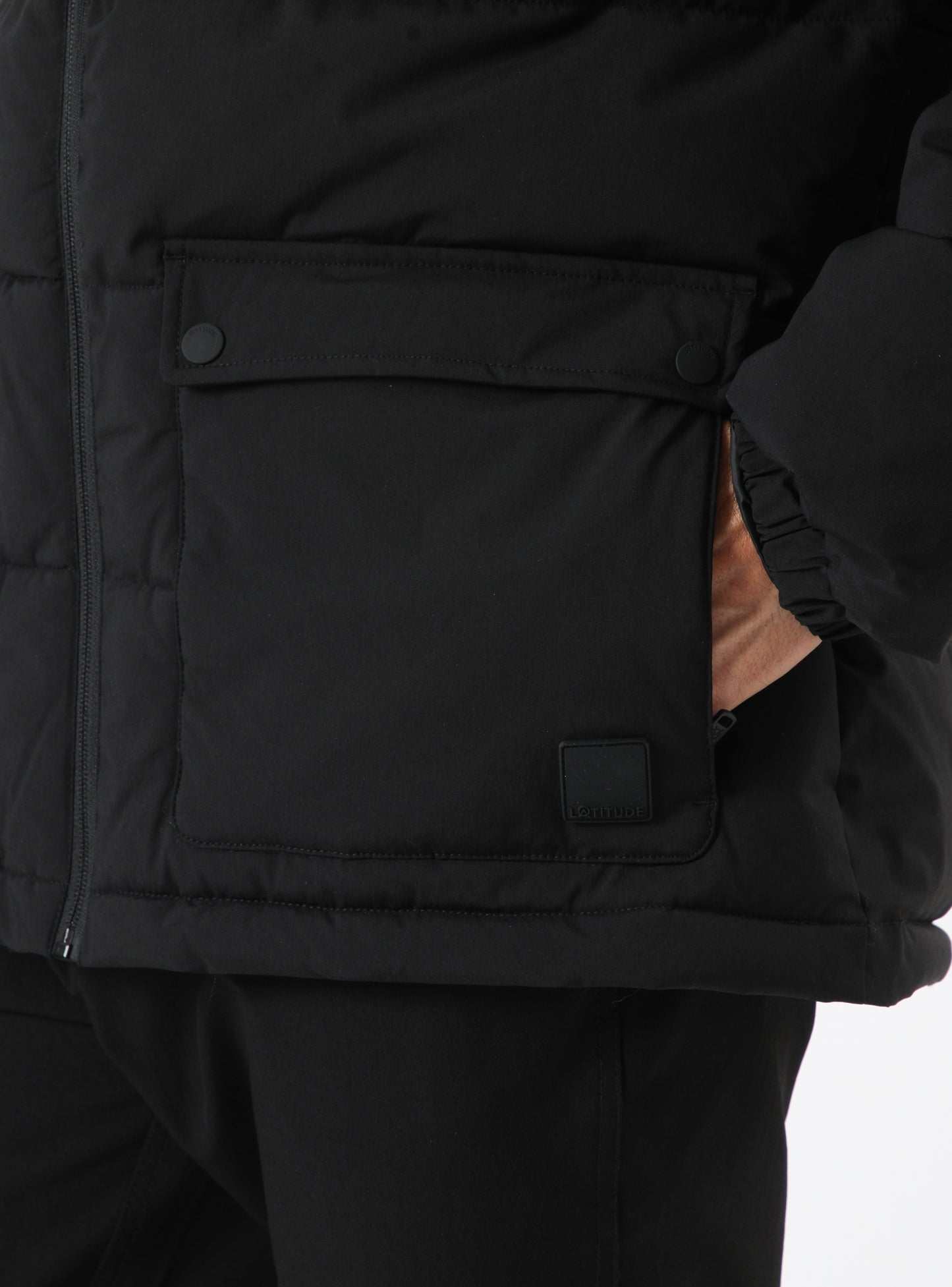 Parka hombre Noir color negra