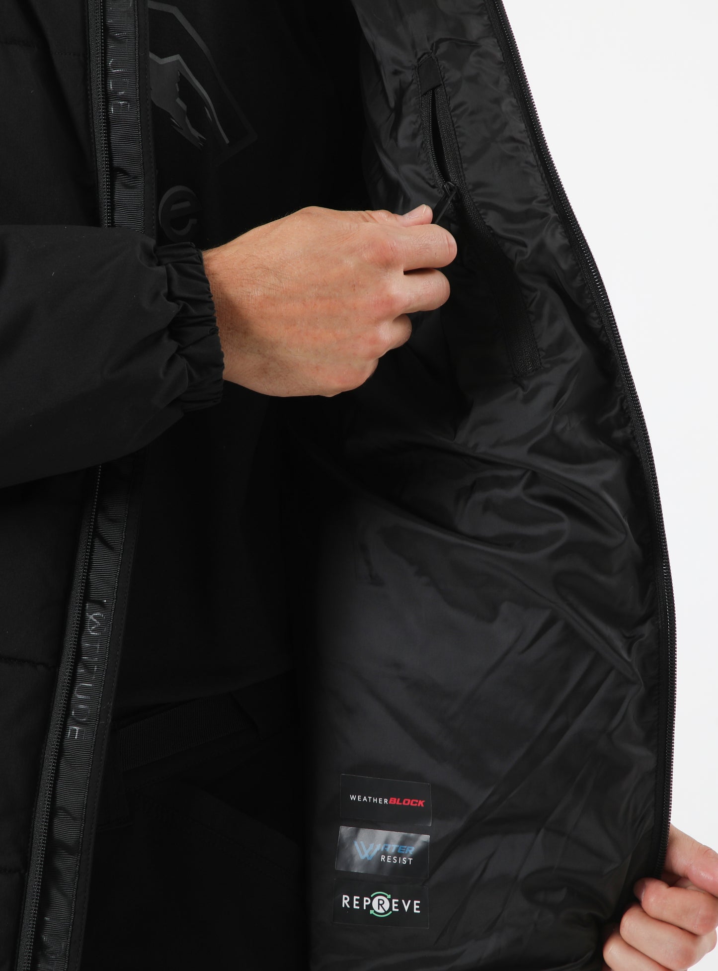 Parka hombre Noir color negra