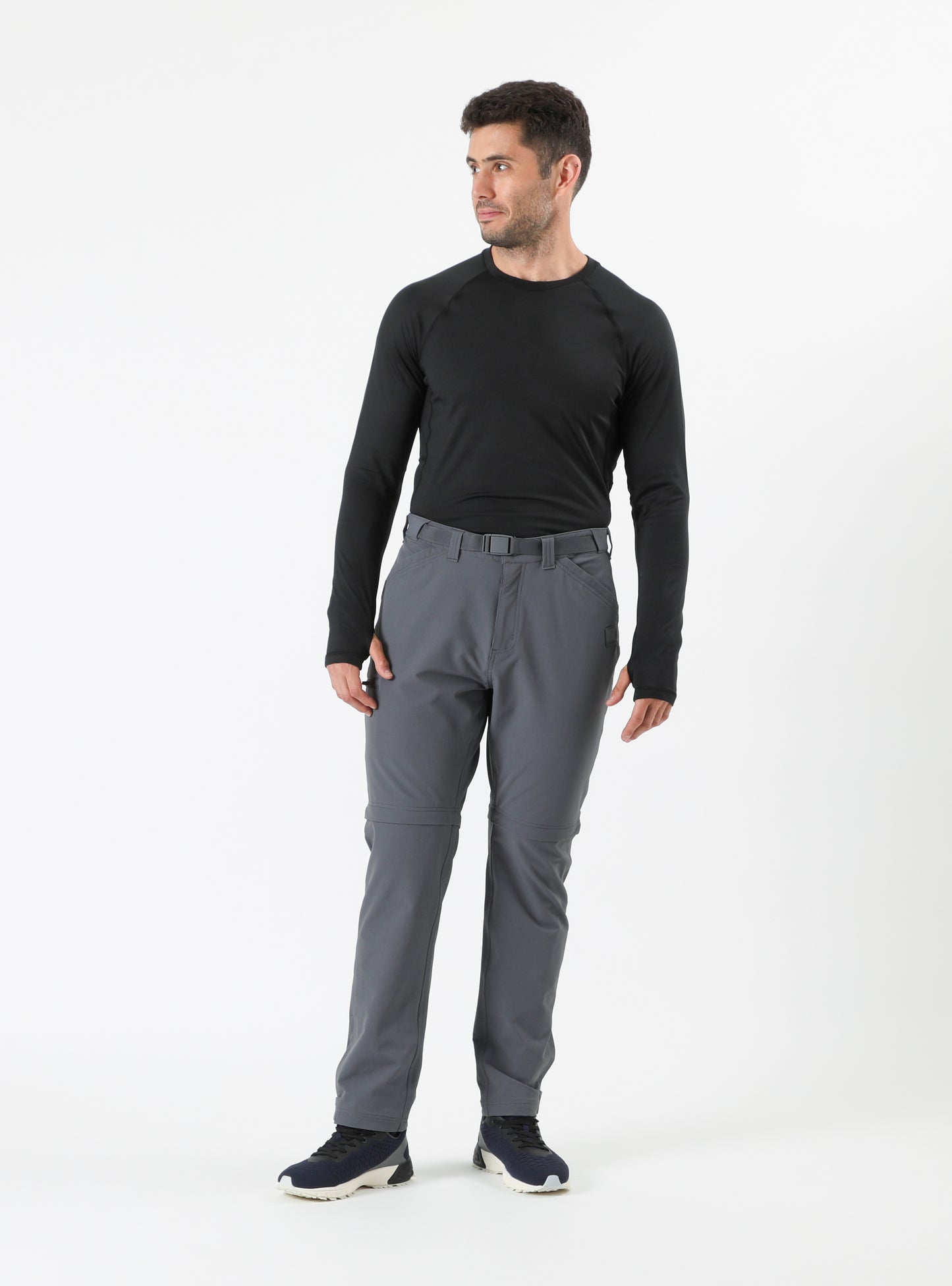 Pantalón de hombre Lacand color negro