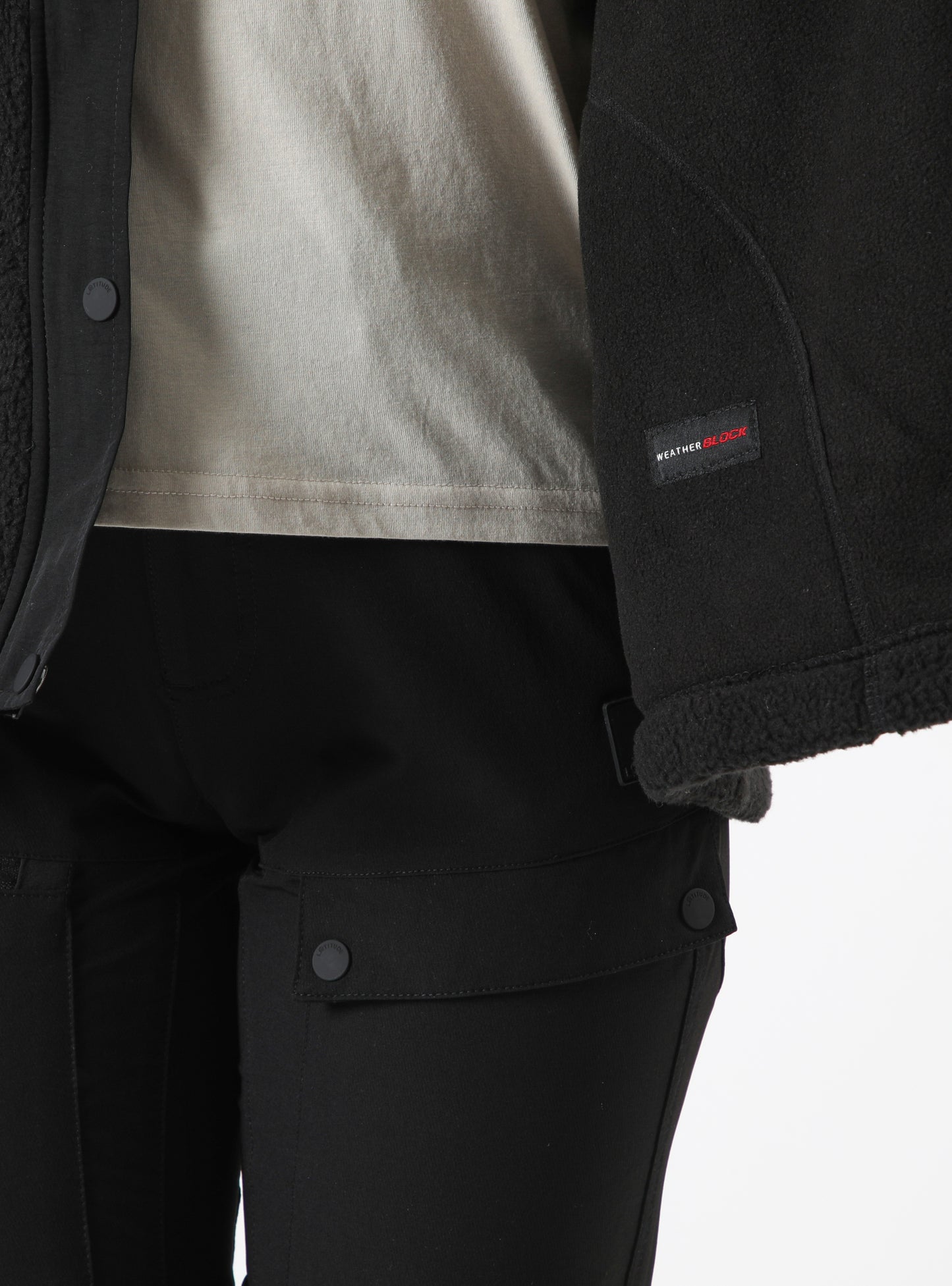 Sherpa Mujer Comfy Negro