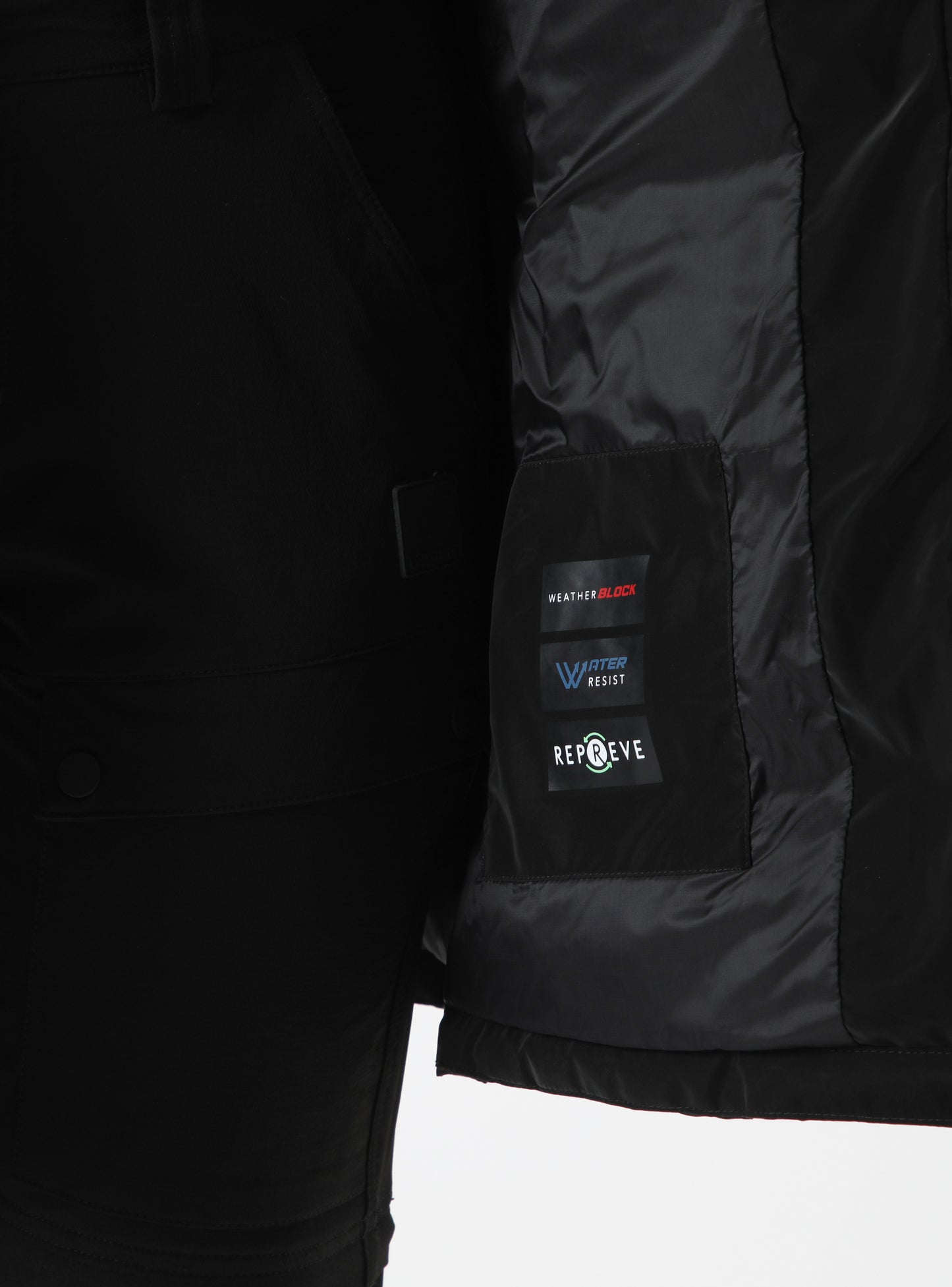 Parka Larga Mujer Miombo Negra