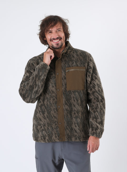 Sherpa Hombre Nogal Verde Oliva