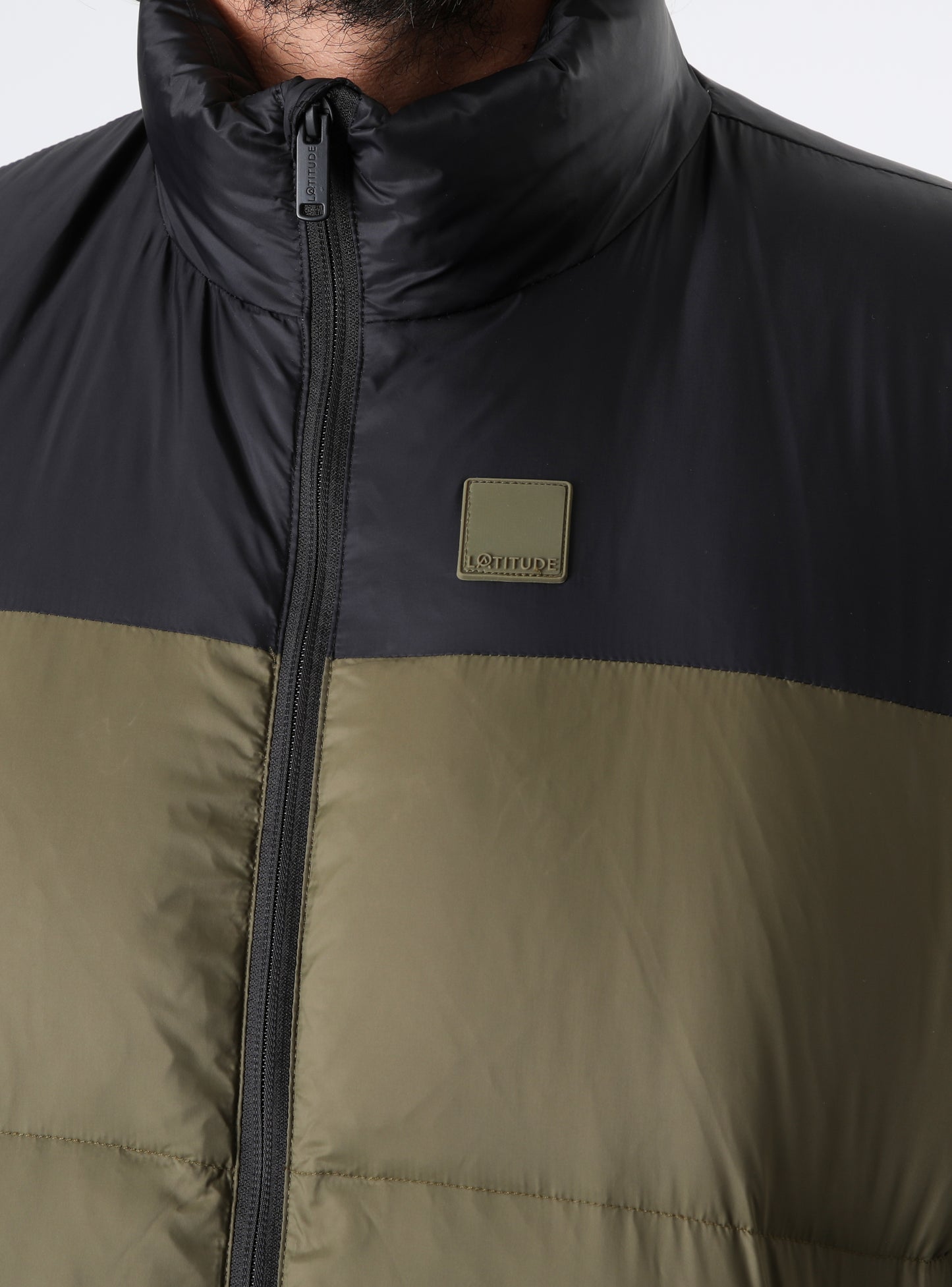 Parka sin Mangas Hombre Hydra Verde Olivo