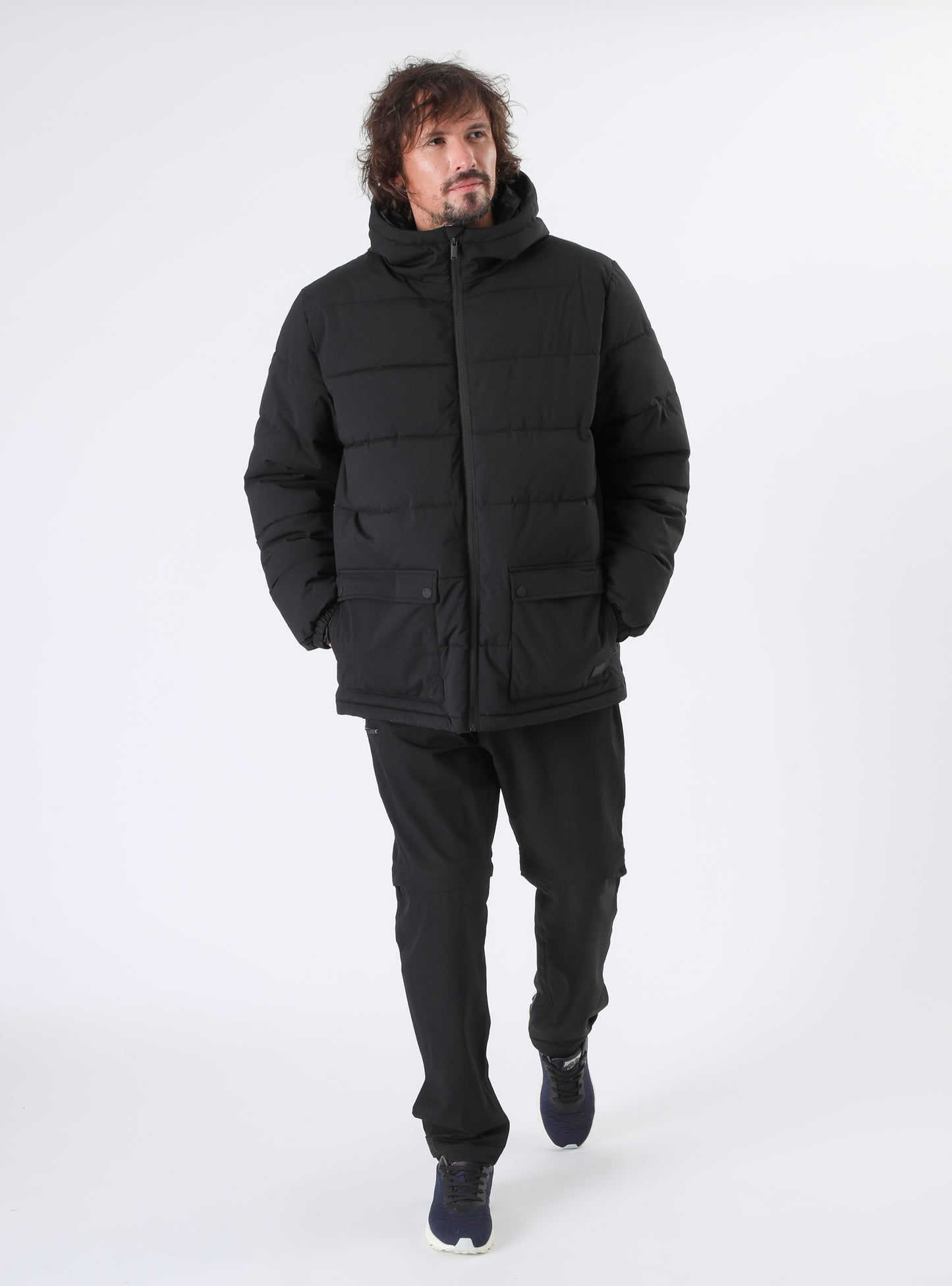 Parka Hombre Noir Negra