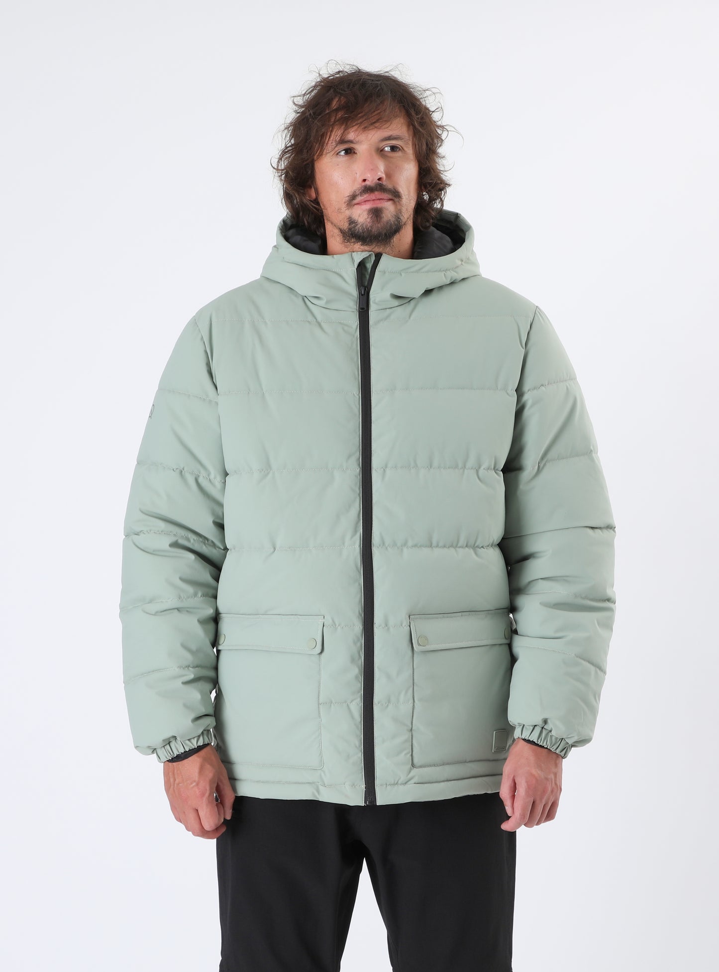 Parka Hombre Noir Verde