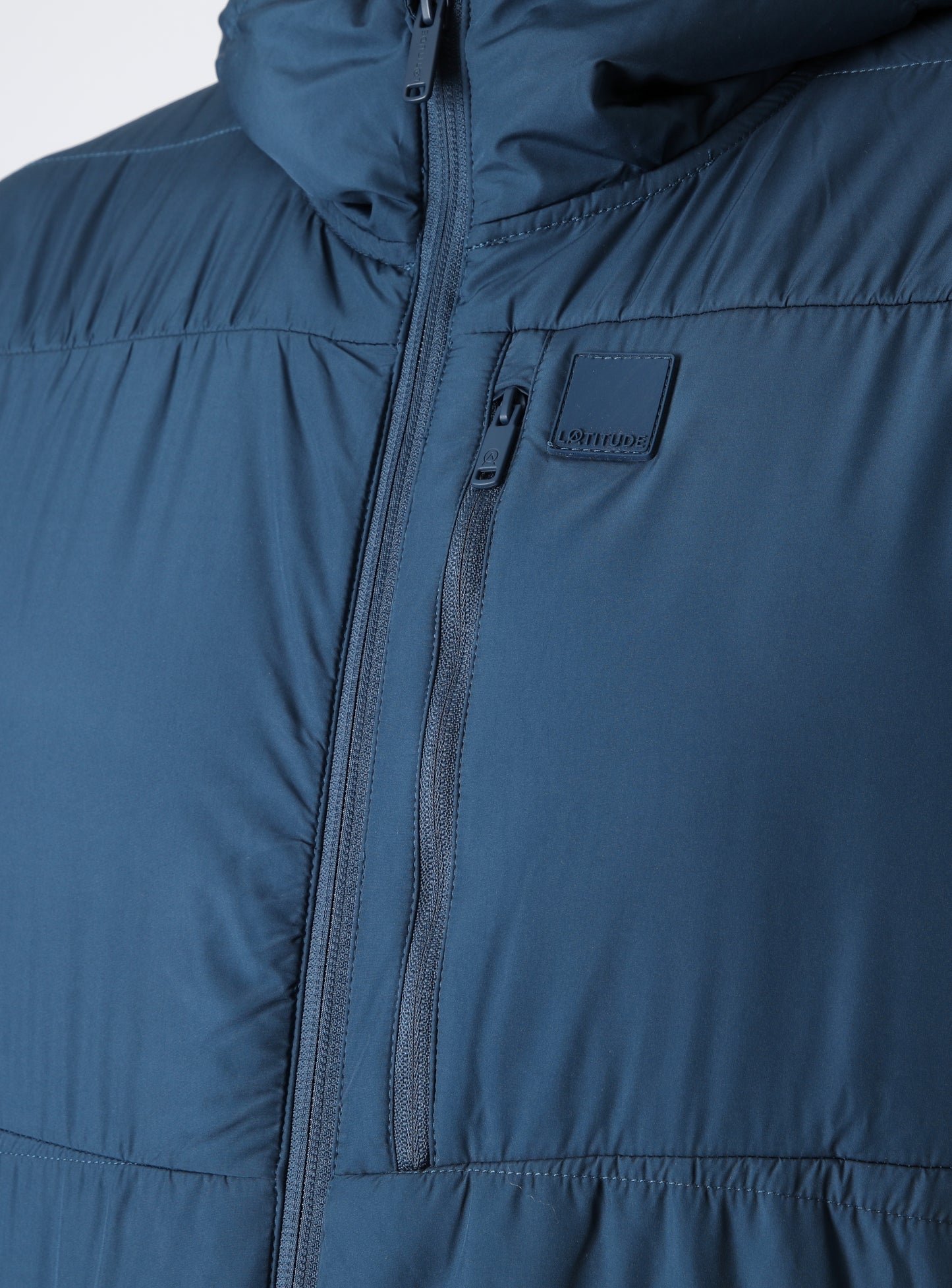 Parka Delgada Hombre Ara Azul