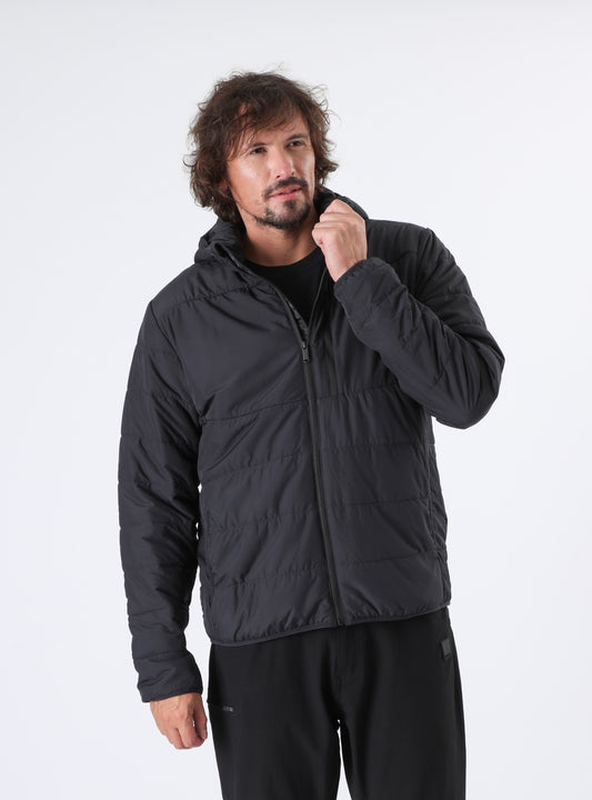 Parka Delgada Hombre Ara Negra