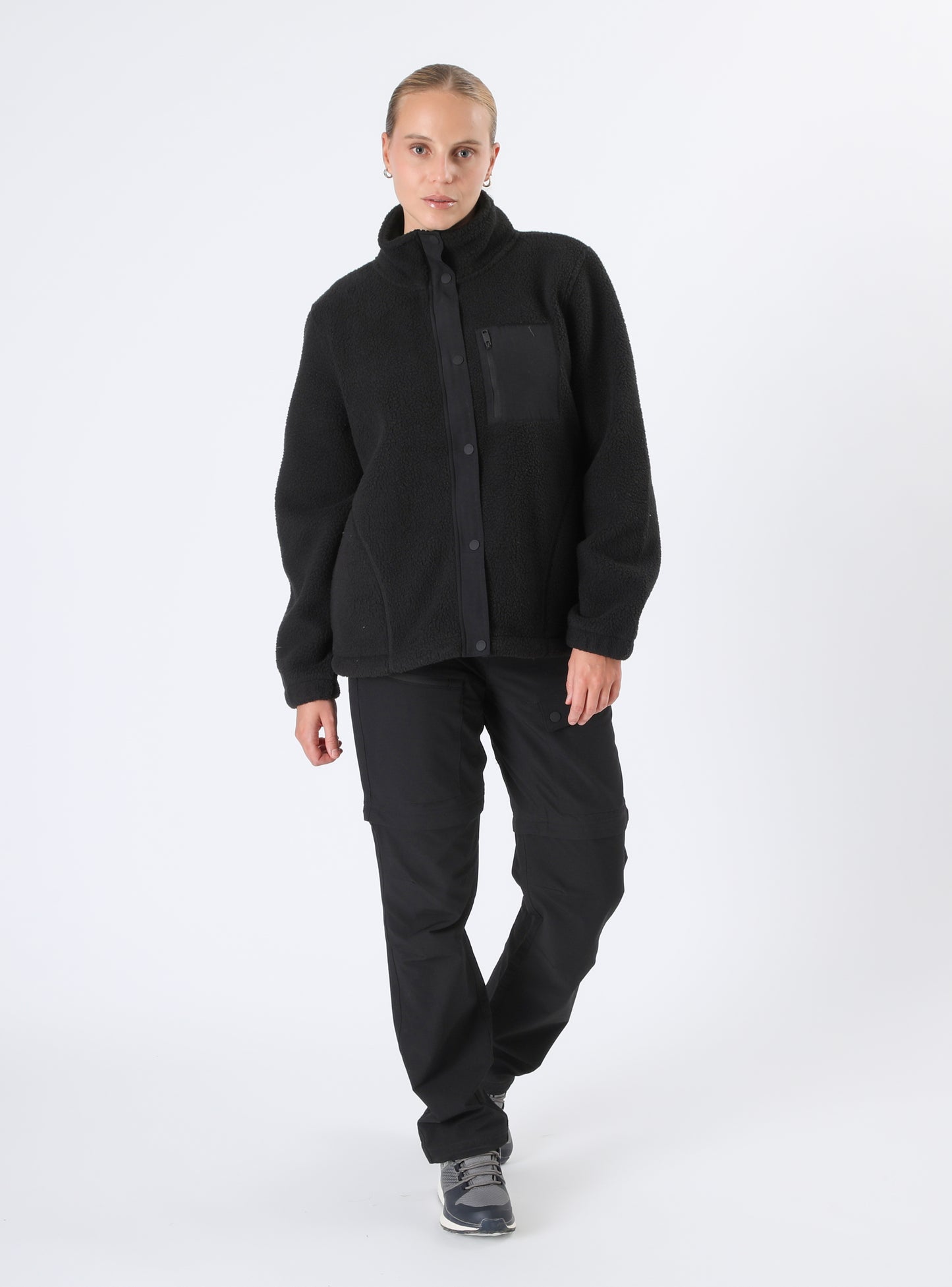 Sherpa Mujer Comfy Azul