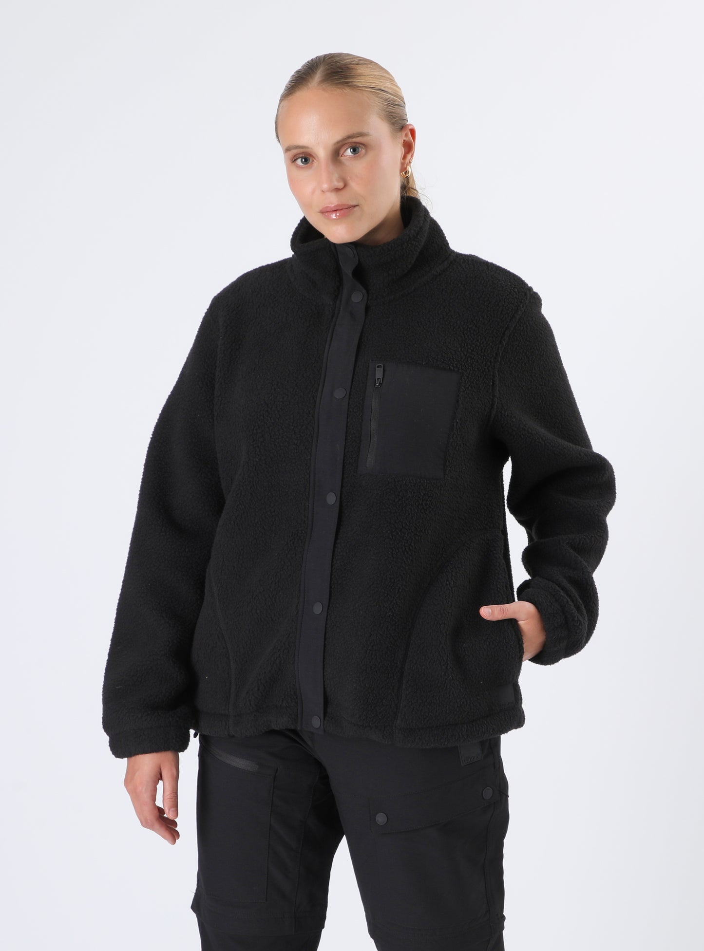 Sherpa Mujer Comfy Azul