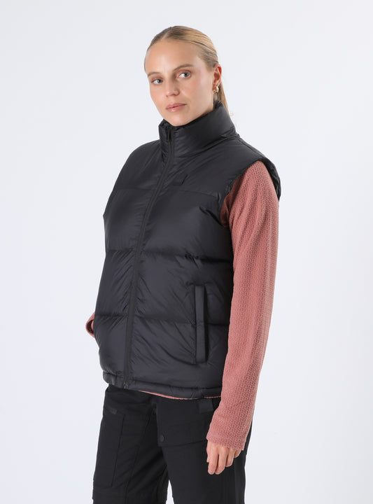 Parka sin Mangas Mujer Domini Negra