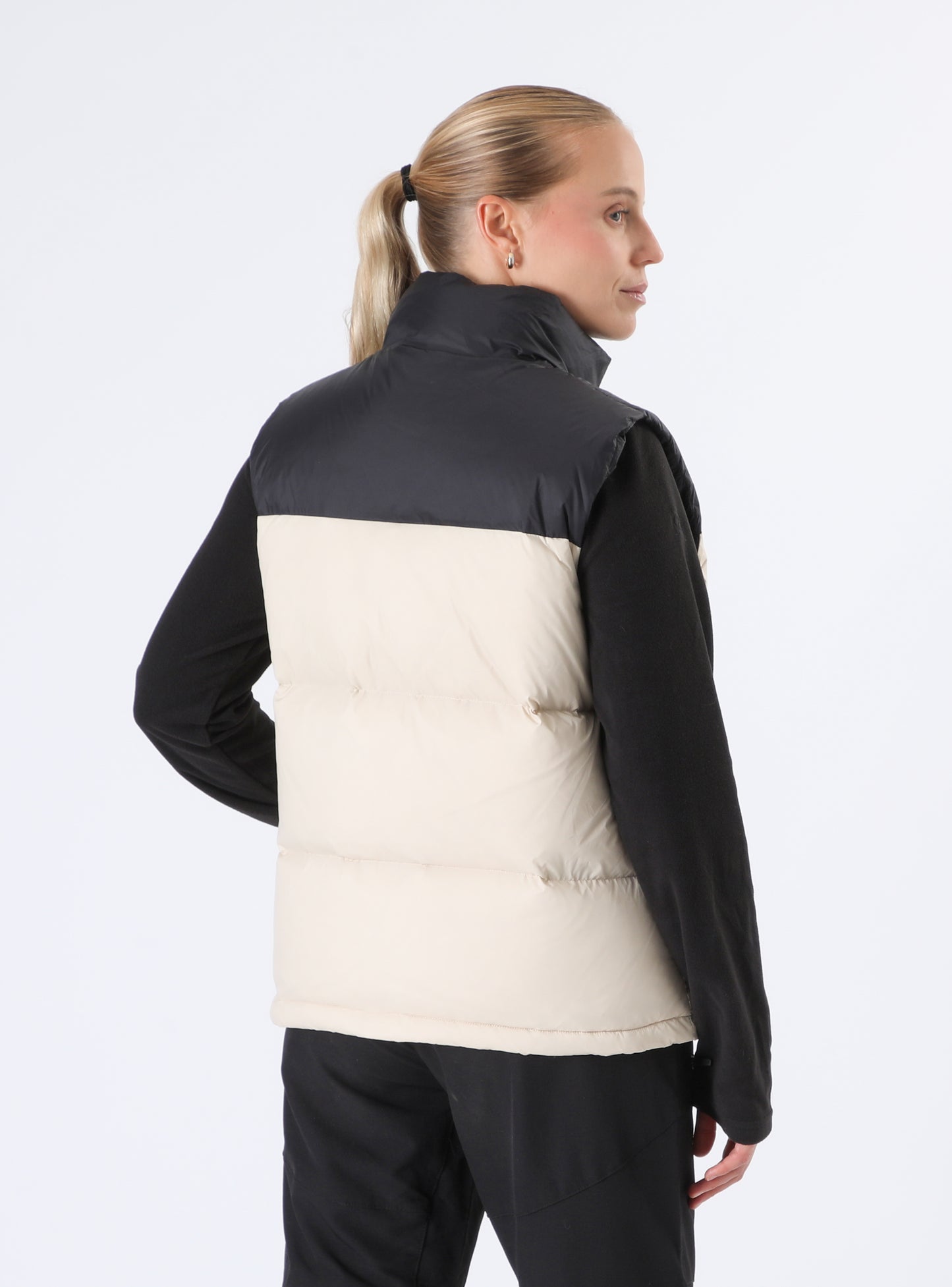 Parka sin Mangas Mujer Domini Beige