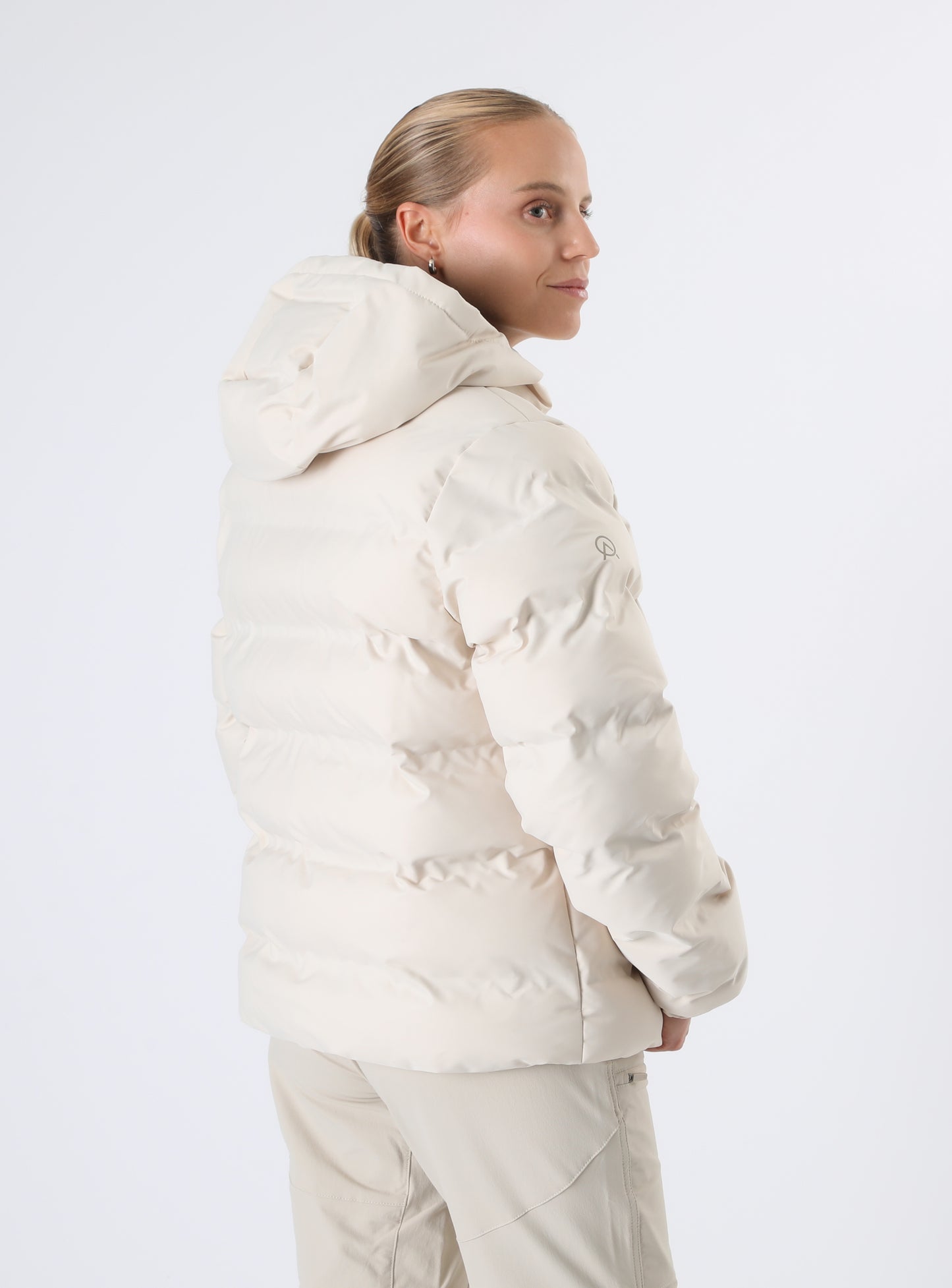 Parka mujer Bush color beige