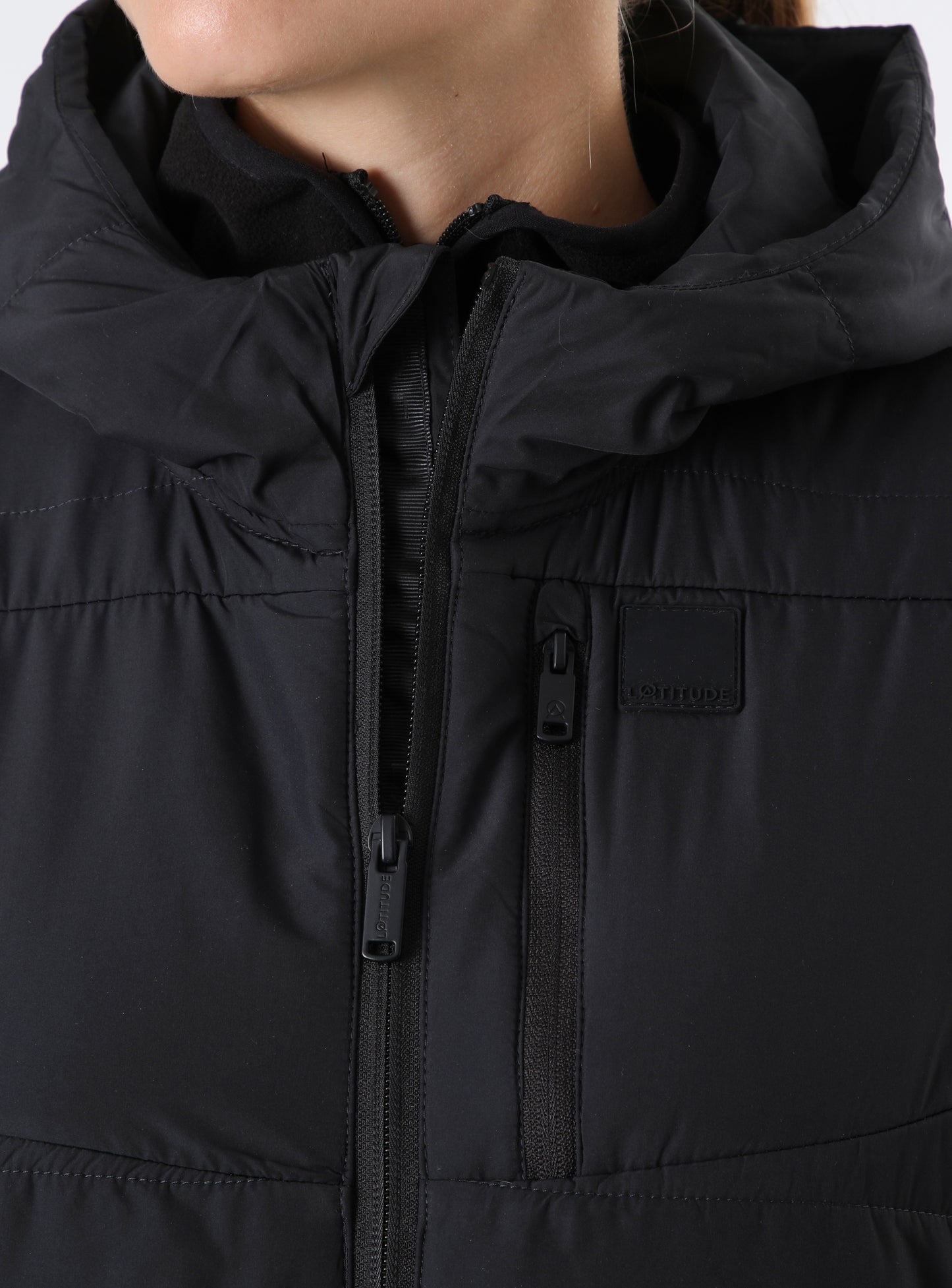 Parka Delgada Mujer Socotra Negra