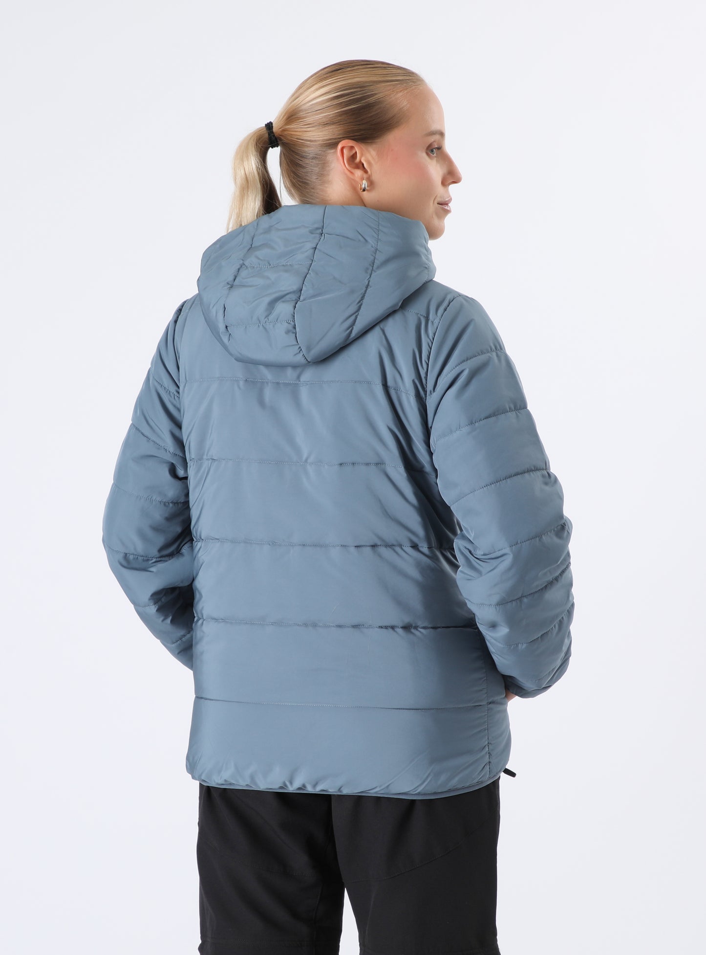 Parka Delgada Mujer Socotra Celeste