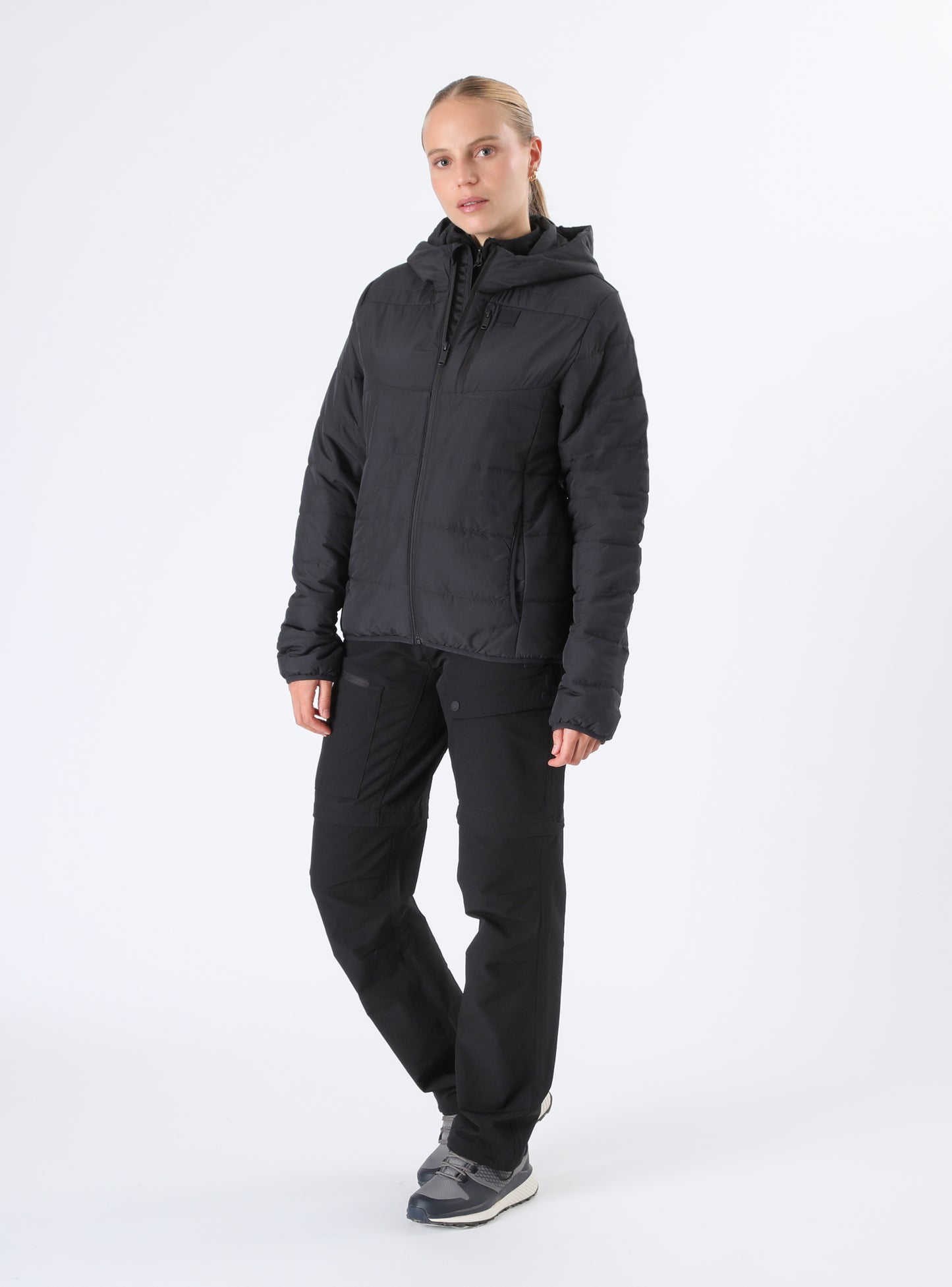 Parka Delgada Mujer Socotra Negra