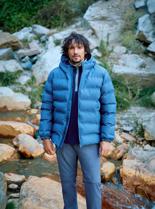 Parka Hombre Jules Azul