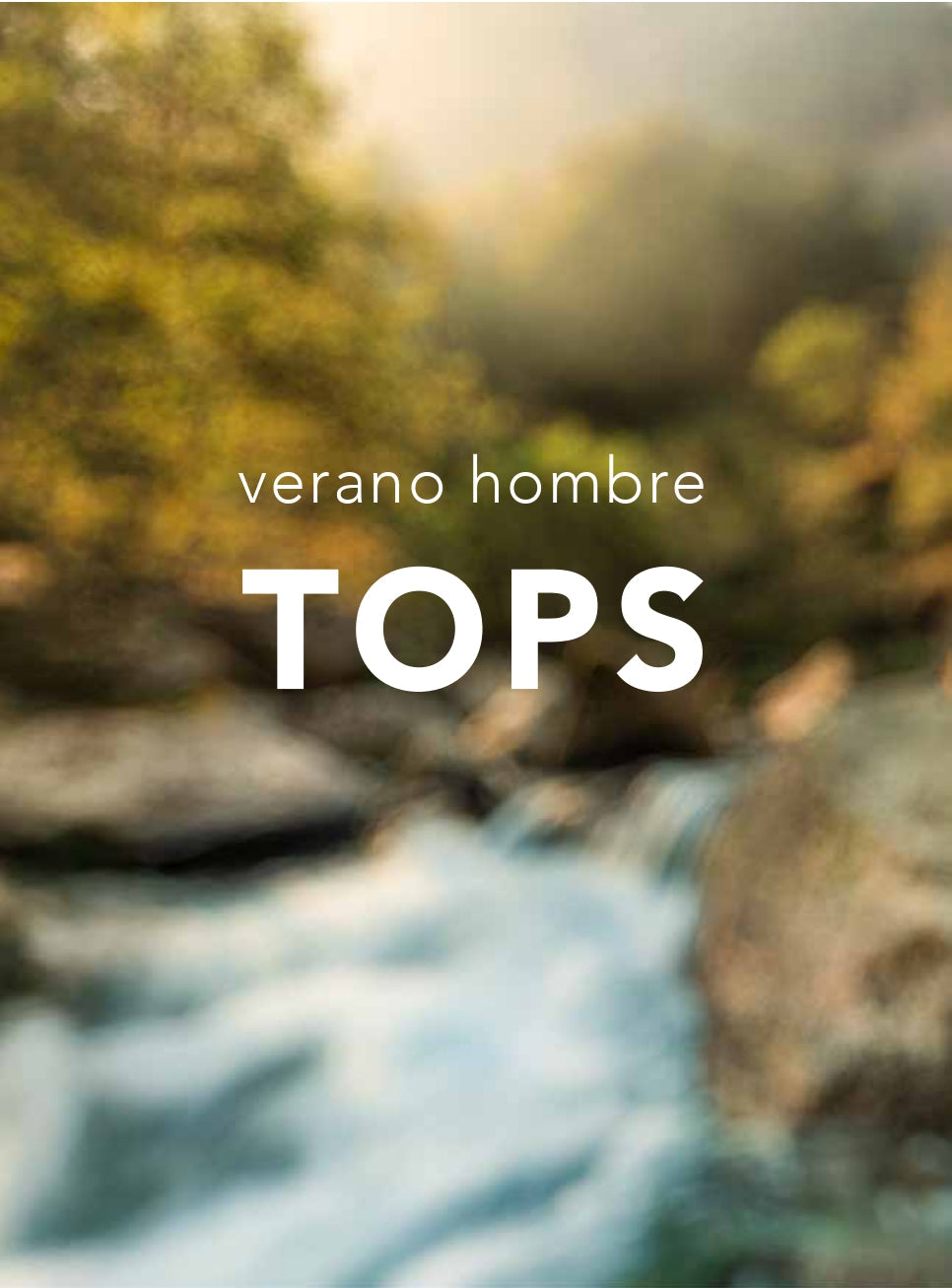 Tops hombre VERANO