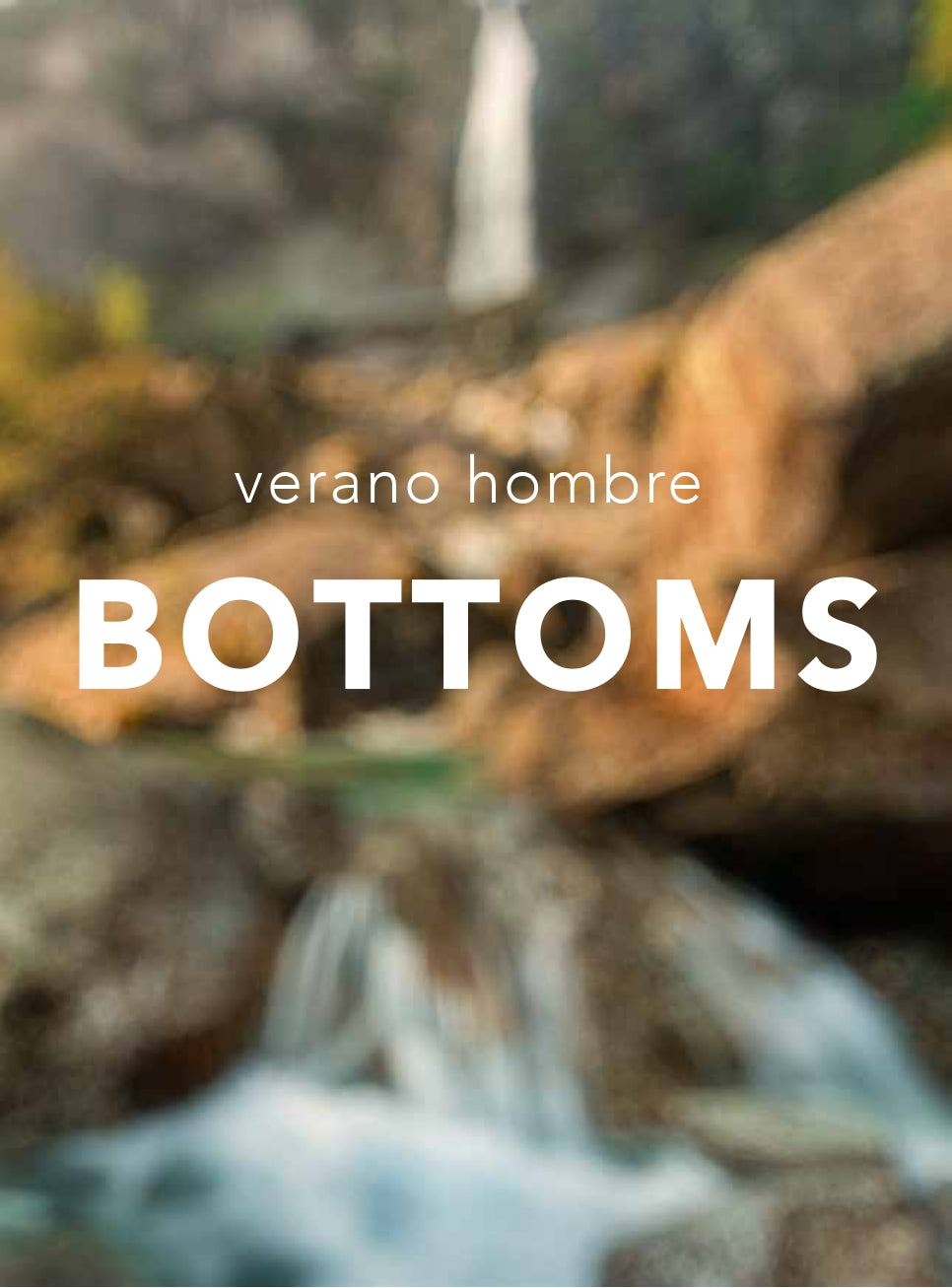 Bottoms hombre VERANO