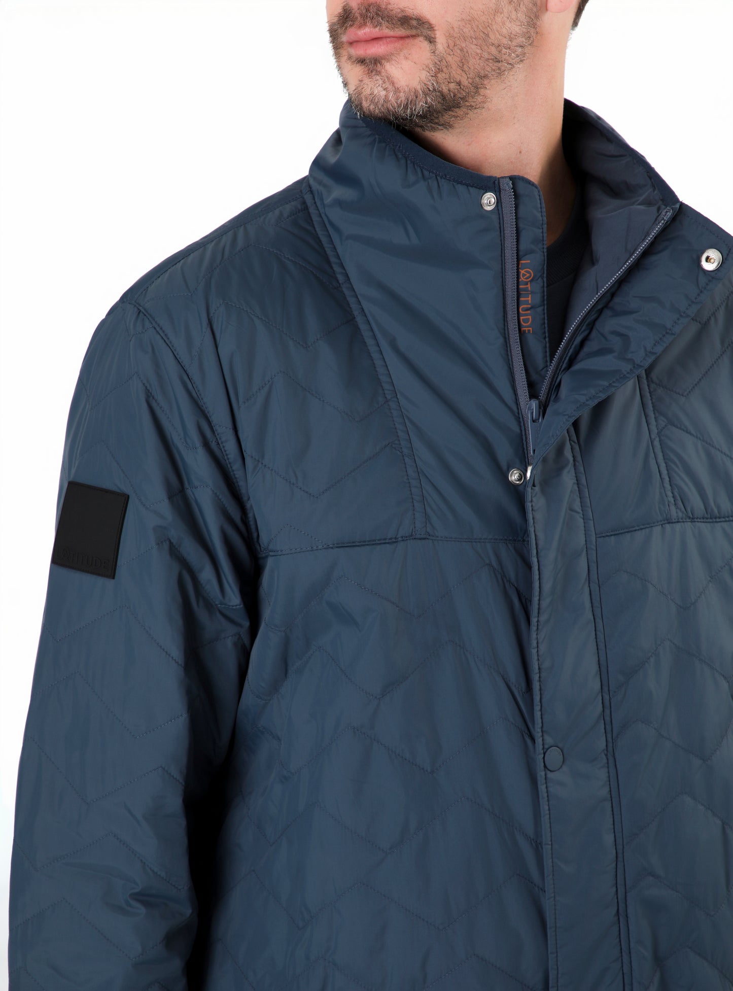 Parka hombre Peumo azul
