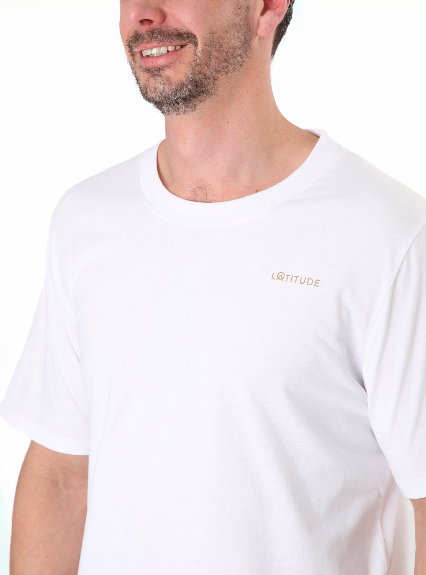 Polera hombre Raulí blanca