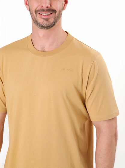 Polera hombre Raulí amarilla