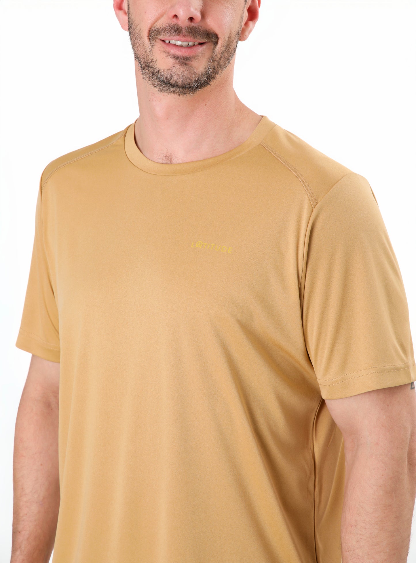 Polera hombre Arrayán amarilla