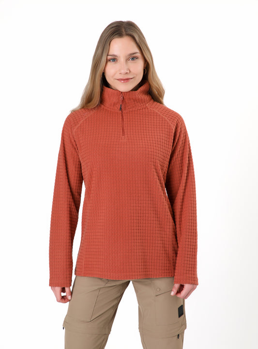 Polar mujer Queule naranjo
