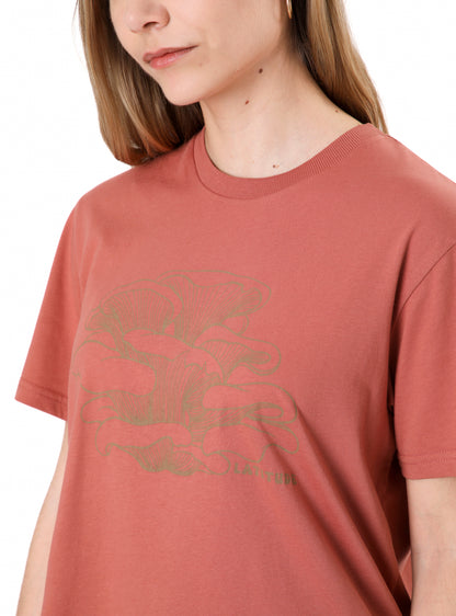 Polera mujer Roble naranja