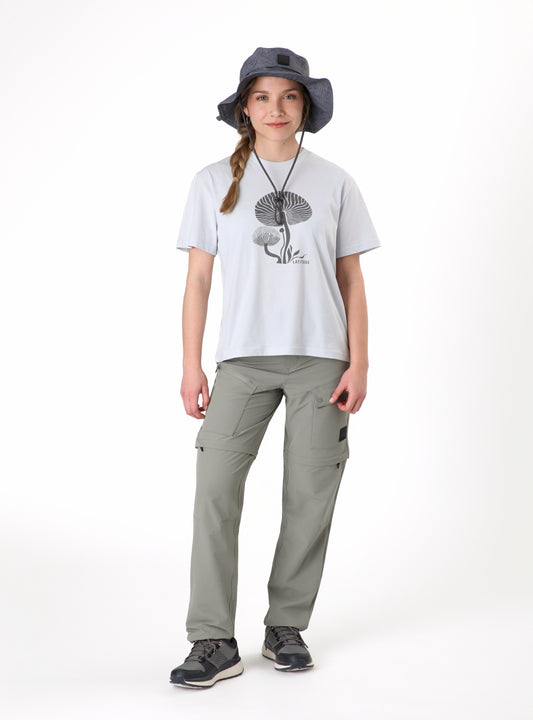 Polera mujer Roble celeste