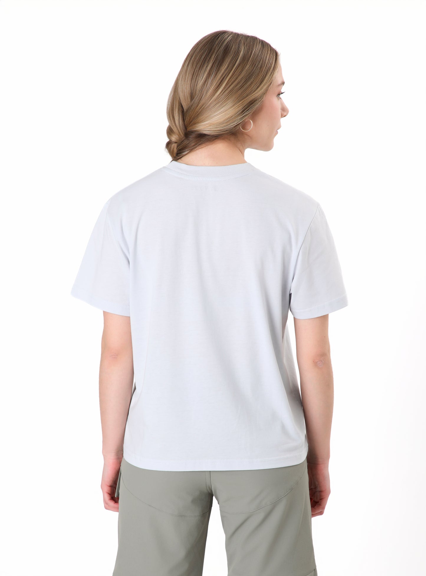Polera mujer Roble celeste