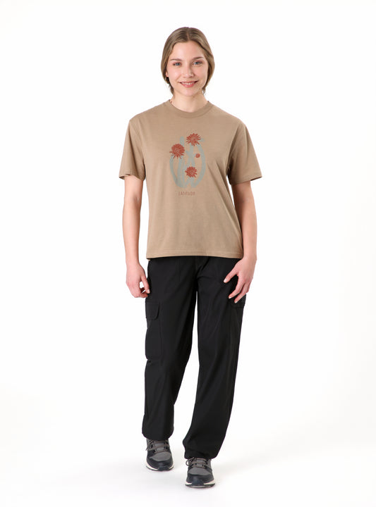 Polera mujer Roble café claro