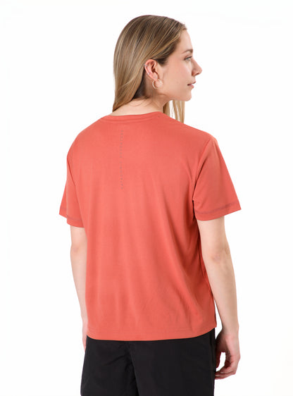 Polera mujer Ulmo naranja